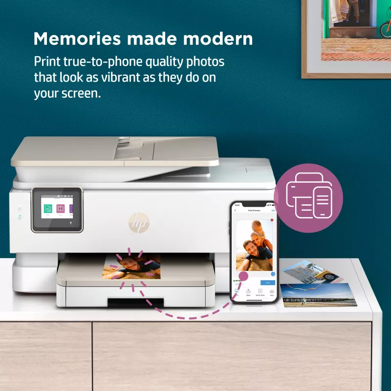 HP ENVY Inspire 7920e juhtmevaba mitmeotstarbeline värviprinter, Instant Ink; koopiamasin, skanner