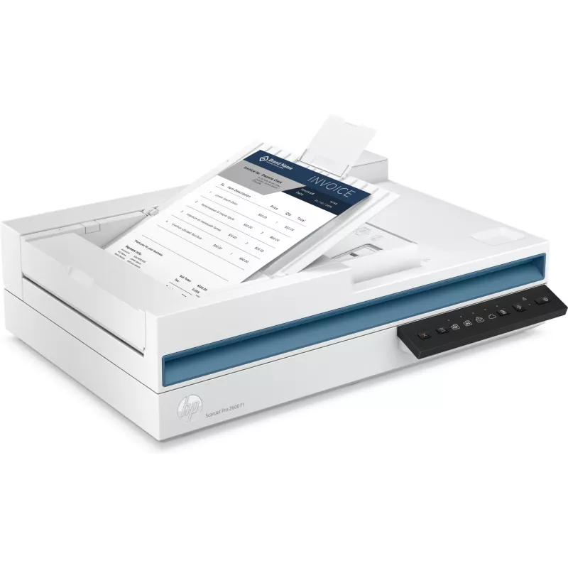 HP Scanjet Pro 2600 f1 lame- ja ADF-skanner 600 x 600 DPI A4 Valge