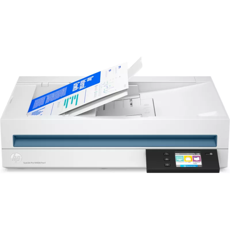 HP Scanjet Pro N4600 fnw1 Flatbed & ADF skanner 1200 x 1200 DPI A5 Valge