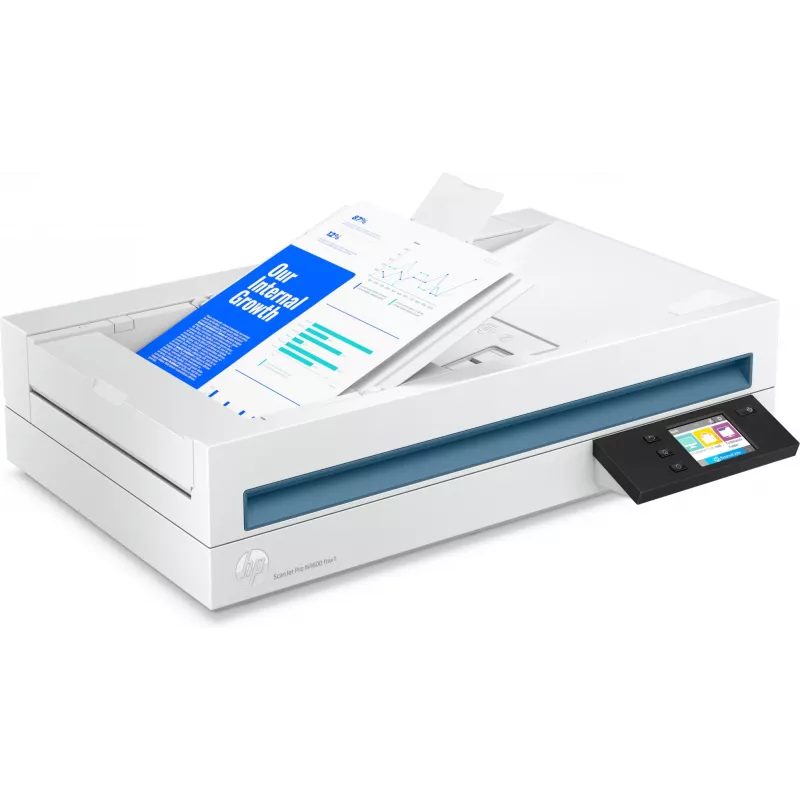HP Scanjet Pro N4600 fnw1 Flatbed & ADF skanner 1200 x 1200 DPI A5 Valge