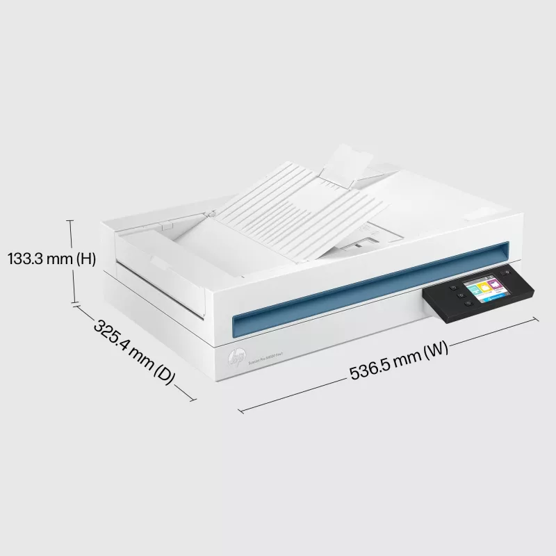 HP Scanjet Pro N4600 fnw1 Flatbed & ADF skanner 1200 x 1200 DPI A5 Valge