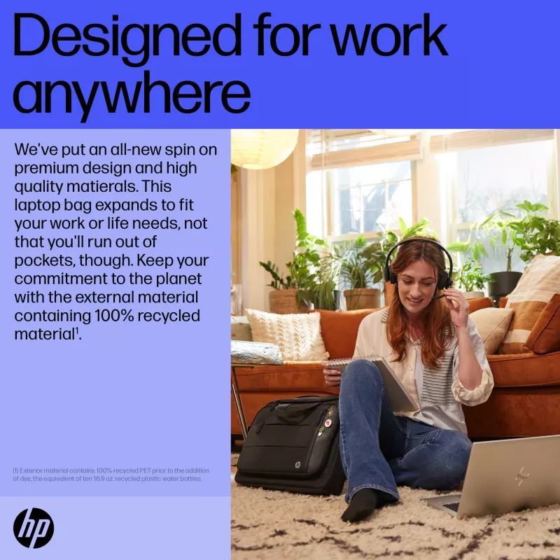 HP Renew Executive 16-tolline sülearvutikott, messenger-tüüpi
