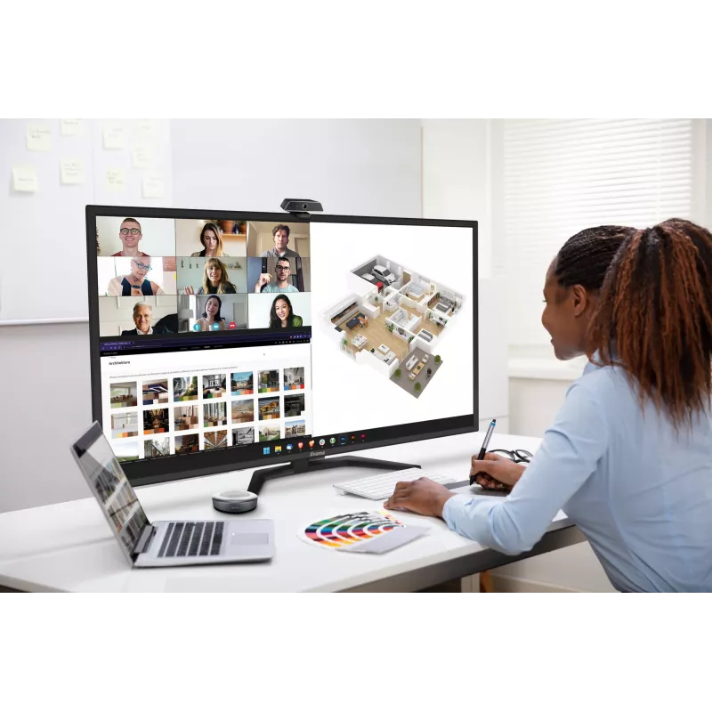 iiyama ProLite X4373UHSU-B1 arvutimonitor 108 cm (42.5 tolli) 3840 x 2160 pikslit 4K Ultra HD must