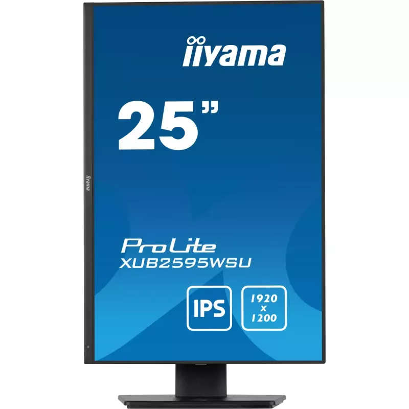 iiyama ProLite XUB2595WSU-B5 arvutimonitor 63,5 cm (25 tolli) 1920 x 1200 pikslit WUXGA LED must