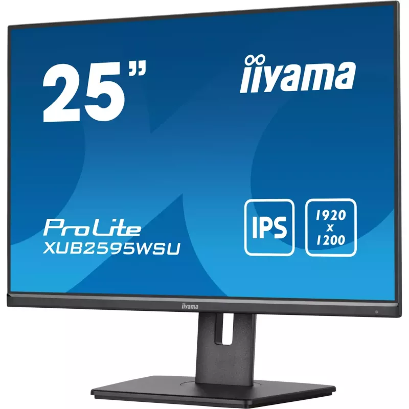 iiyama ProLite XUB2595WSU-B5 arvutimonitor 63,5 cm (25 tolli) 1920 x 1200 pikslit WUXGA LED must