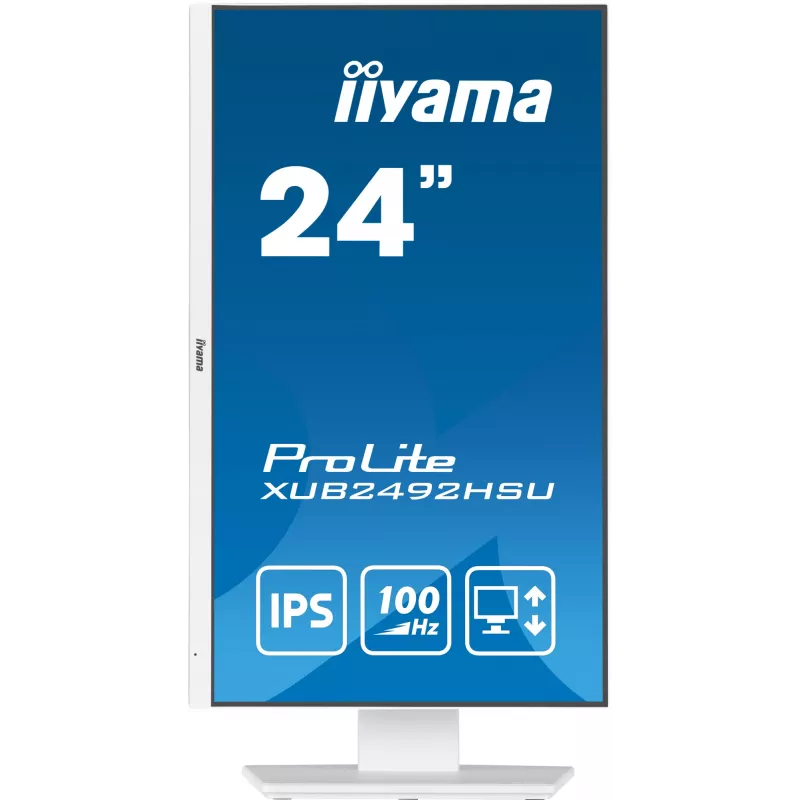 iiyama XUB2492HSU-W6 arvutimonitor 60.5 cm (23.8 tolli) 1920 x 1080 pikslit Full HD LED Valge