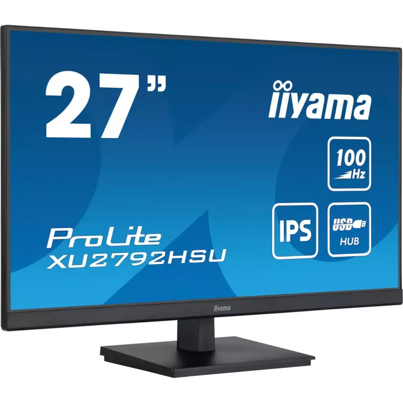iiyama ProLite XU2792HSU-B6 arvutimonitor 68,6 cm (27 tolli) 1920 x 1080 pikslit Full HD LED must