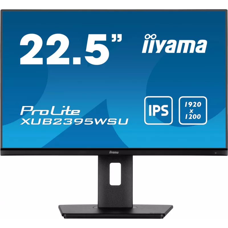 iiyama ProLite XUB2395WSU-B5 arvutimonitor 57,1 cm (22,5 tolli) 1920 x 1200 pikslit WUXGA LED must