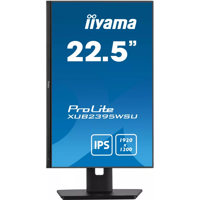 iiyama ProLite XUB2395WSU-B5 arvutimonitor 57,1 cm (22,5 tolli) 1920 x 1200 pikslit WUXGA LED must