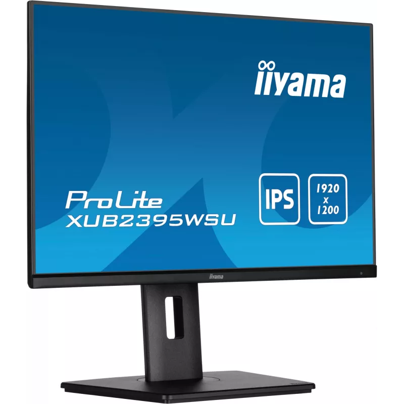 iiyama ProLite XUB2395WSU-B5 arvutimonitor 57,1 cm (22,5 tolli) 1920 x 1200 pikslit WUXGA LED must