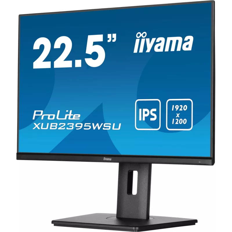 iiyama ProLite XUB2395WSU-B5 arvutimonitor 57,1 cm (22,5 tolli) 1920 x 1200 pikslit WUXGA LED must