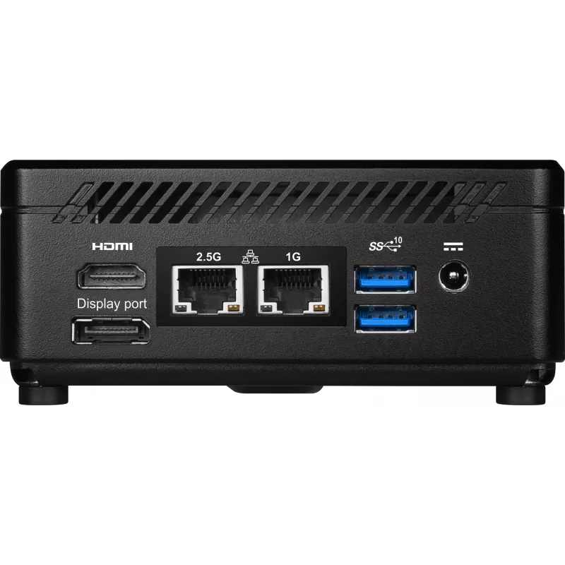 MSI Cubi 5 12M-022BDE 0,66L arvuti must i3-1215U