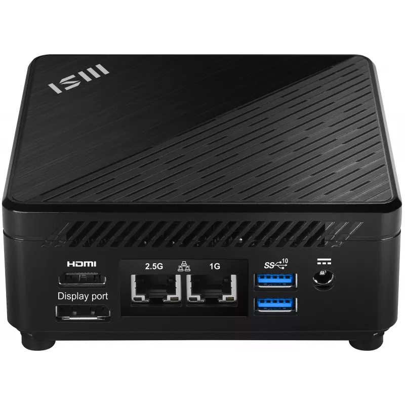 MSI Cubi 5 12M-022BDE 0,66L arvuti must i3-1215U