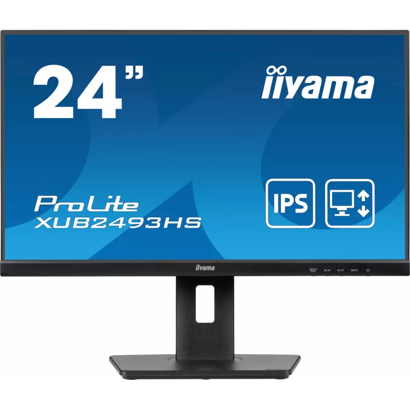 iiyama ProLite XUB2493HS-B6 arvutimonitor 60,5 cm (23,8 tolli) 1920 x 1080 pikslit Full HD LED must