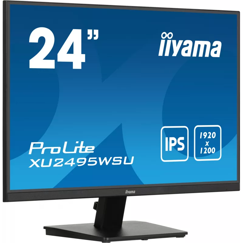 iiyama ProLite XU2495WSU-B7 arvutikuvar 61 cm (24 tolli) 1920 x 1200 pikslit WUXGA LED Must