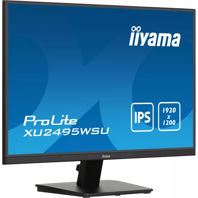 iiyama ProLite XU2495WSU-B7 arvutikuvar 61 cm (24 tolli) 1920 x 1200 pikslit WUXGA LED Must