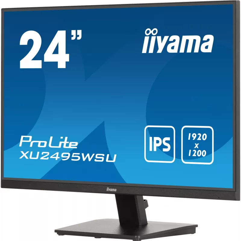 iiyama ProLite XU2495WSU-B7 arvutikuvar 61 cm (24 tolli) 1920 x 1200 pikslit WUXGA LED Must