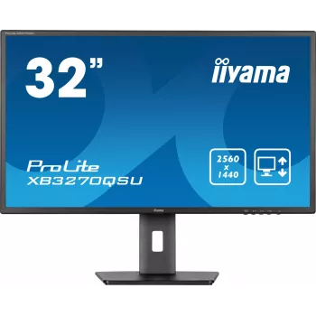 iiyama ProLite XB3270QSU-B1 arvutimonitor 80 cm (31.5 tolli) 2560 x 1440 pikslit Quad HD LED must