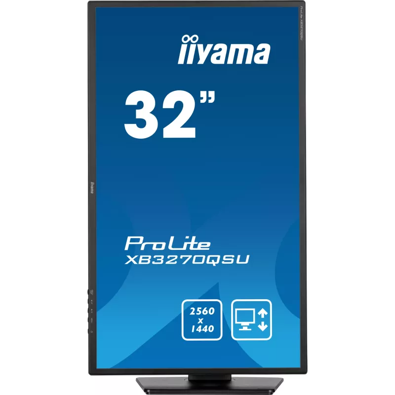 iiyama ProLite XB3270QSU-B1 arvutimonitor 80 cm (31.5 tolli) 2560 x 1440 pikslit Quad HD LED must