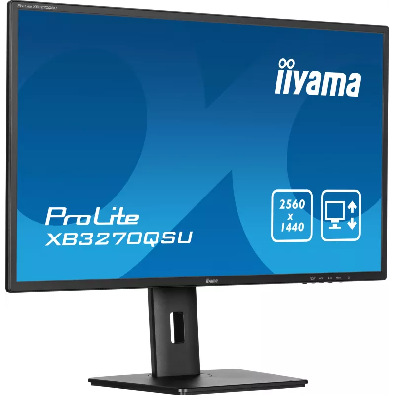 iiyama ProLite XB3270QSU-B1 arvutimonitor 80 cm (31.5 tolli) 2560 x 1440 pikslit Quad HD LED must