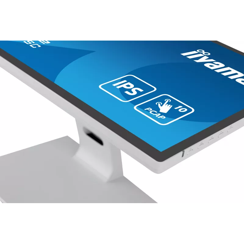 iiyama ProLite T2452MSC-W1 arvutimonitor 61 cm (24 tolli) 1920 x 1080 pikslit Full HD LCD puuteekraan Mitmekasutaja Valge
