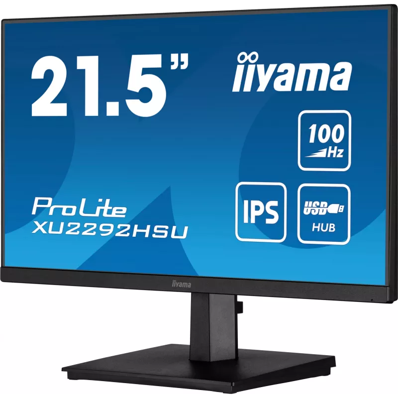 iiyama ProLite XU2292HSU-B6 arvutimonitor 54.6 cm (21.5 tolli) 1920 x 1080 pikslit Full HD LED must