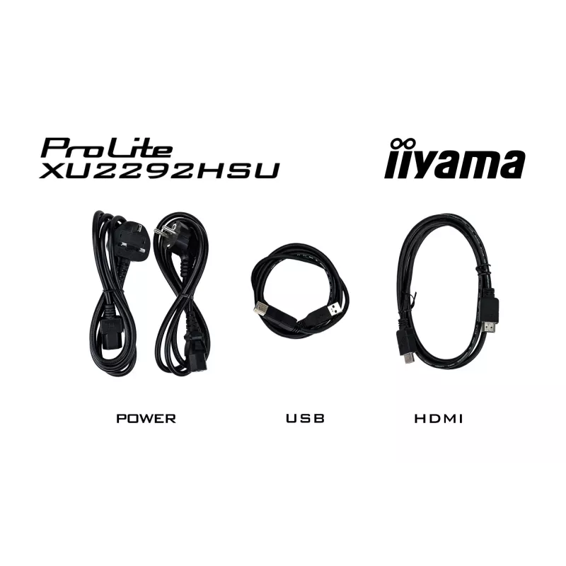 iiyama ProLite XU2292HSU-B6 arvutimonitor 54.6 cm (21.5 tolli) 1920 x 1080 pikslit Full HD LED must
