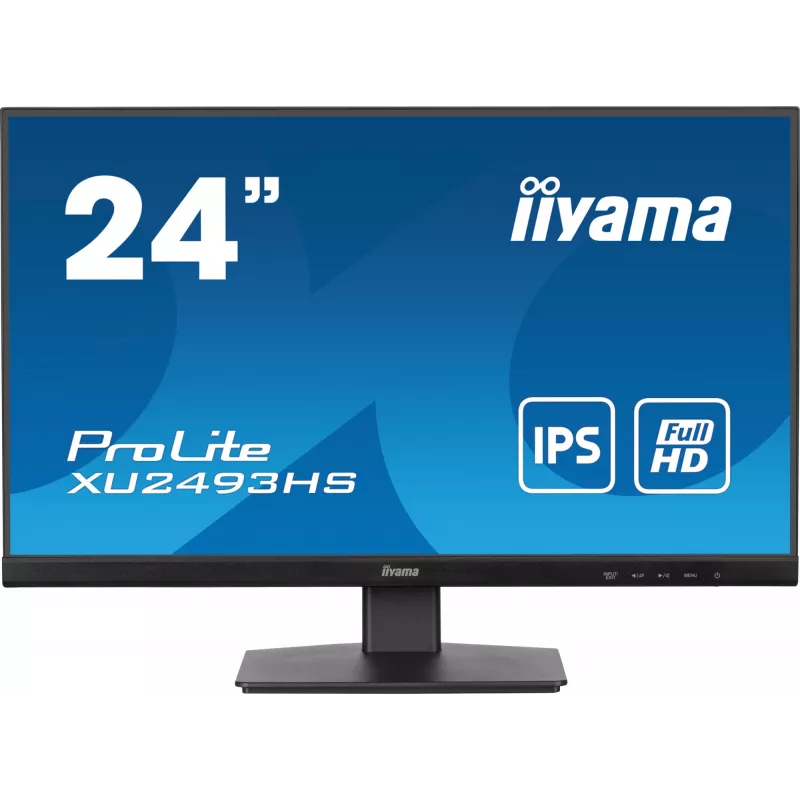 iiyama ProLite XU2493HS-B6 arvutimonitor 60,5 cm (23,8 tolli) 1920 x 1080 pikslit Full HD LED must