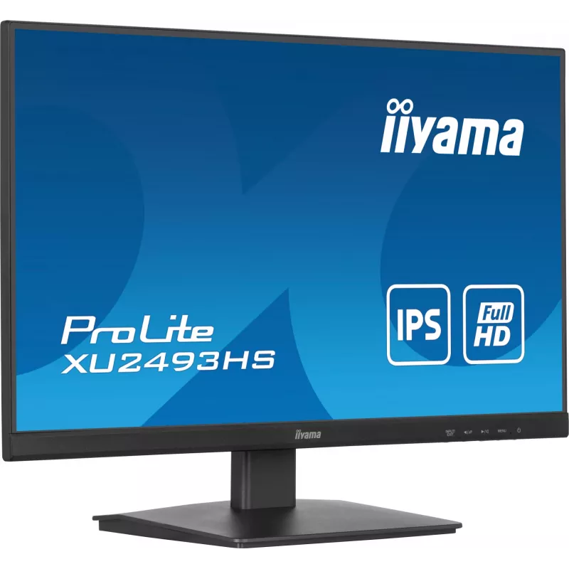 iiyama ProLite XU2493HS-B6 arvutimonitor 60,5 cm (23,8 tolli) 1920 x 1080 pikslit Full HD LED must