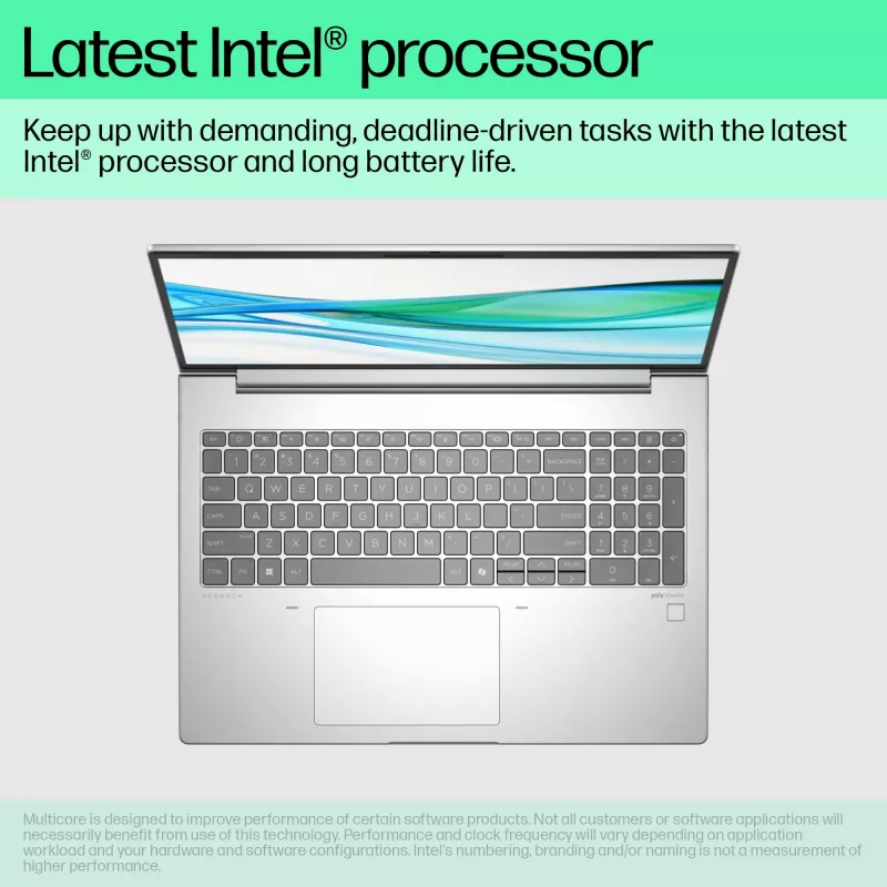 HP ProBook 460 G11 Intel Core Ultra 5 125U sülearvuti 40,6 cm (16 tolli) WUXGA 16 GB DDR5-SDRAM 512 GB SSD Wi-Fi 6E (802.11ax) Windows 11 Pro AI PC hõbedane