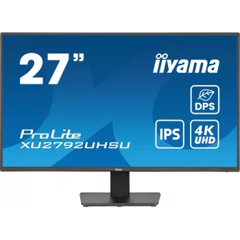 iiyama ProLite XU2792UHSU-B6 arvutimonitor 68,6 cm (27 tolli) 3840 x 2160 pikslit 4K Ultra HD LED must