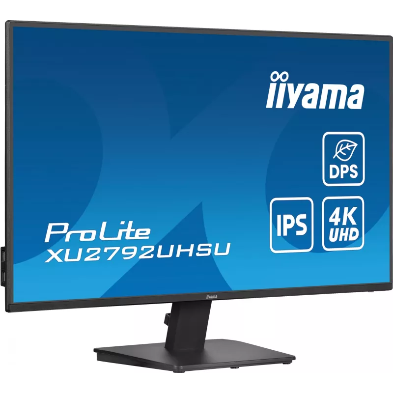 iiyama ProLite XU2792UHSU-B6 arvutimonitor 68,6 cm (27 tolli) 3840 x 2160 pikslit 4K Ultra HD LED must