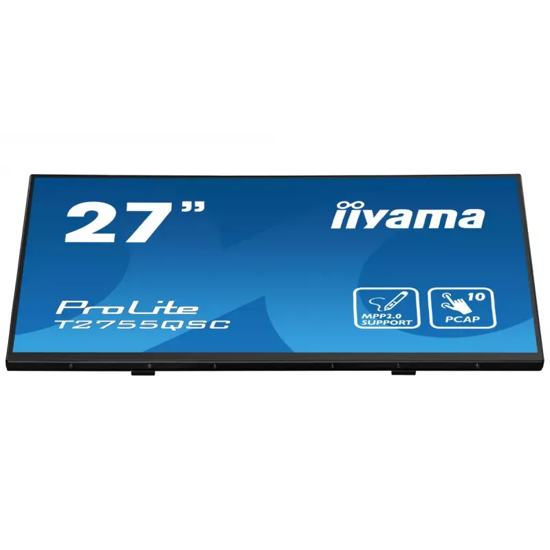 iiyama ProLite T2755QSC-B1 arvutimonitor 68,6 cm (27 tolli) 2560 x 1440 pikslit Quad HD LCD puuteekraan Must