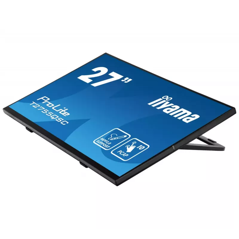 iiyama ProLite T2755QSC-B1 arvutimonitor 68,6 cm (27 tolli) 2560 x 1440 pikslit Quad HD LCD puuteekraan Must