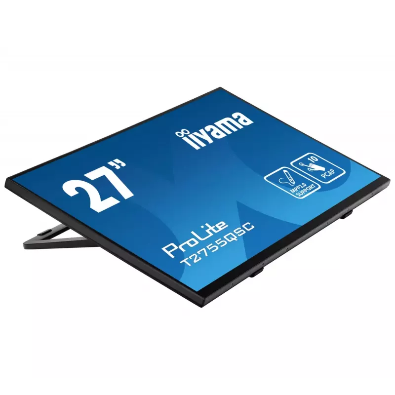 iiyama ProLite T2755QSC-B1 arvutimonitor 68,6 cm (27 tolli) 2560 x 1440 pikslit Quad HD LCD puuteekraan Must