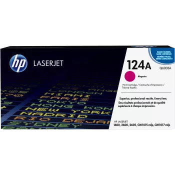 HP 124A magenta originaal LaserJet toonerikassett, 2000 lehekülge, magenta, 1 tk