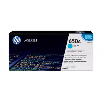 HP 650A Cyan originaalne LaserJet toonerikassett