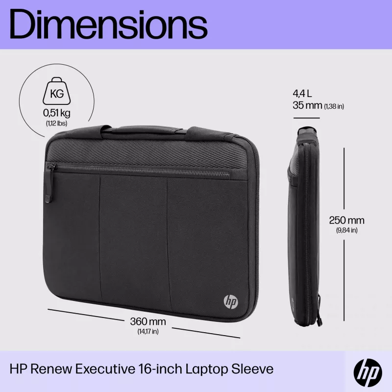 HP Renew Executive 14-tollise sülearvuti ümbris, 35,8 cm, ühevärviline