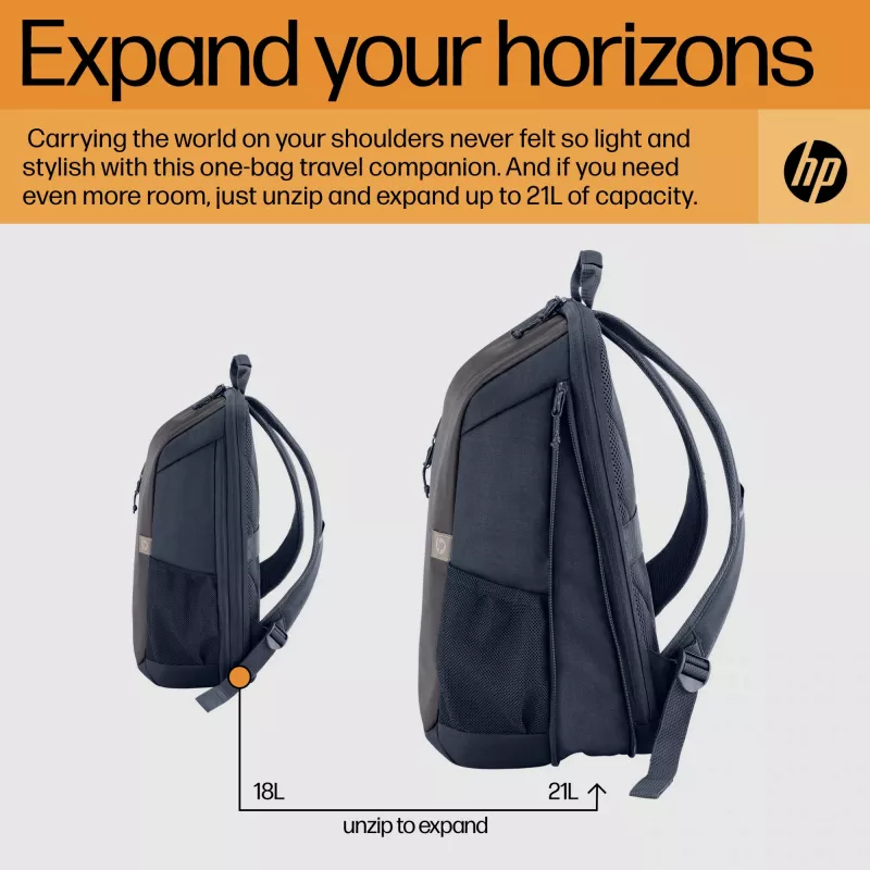 HP Travel 18 liitri 15.6 Iron hall sülearvuti seljakott