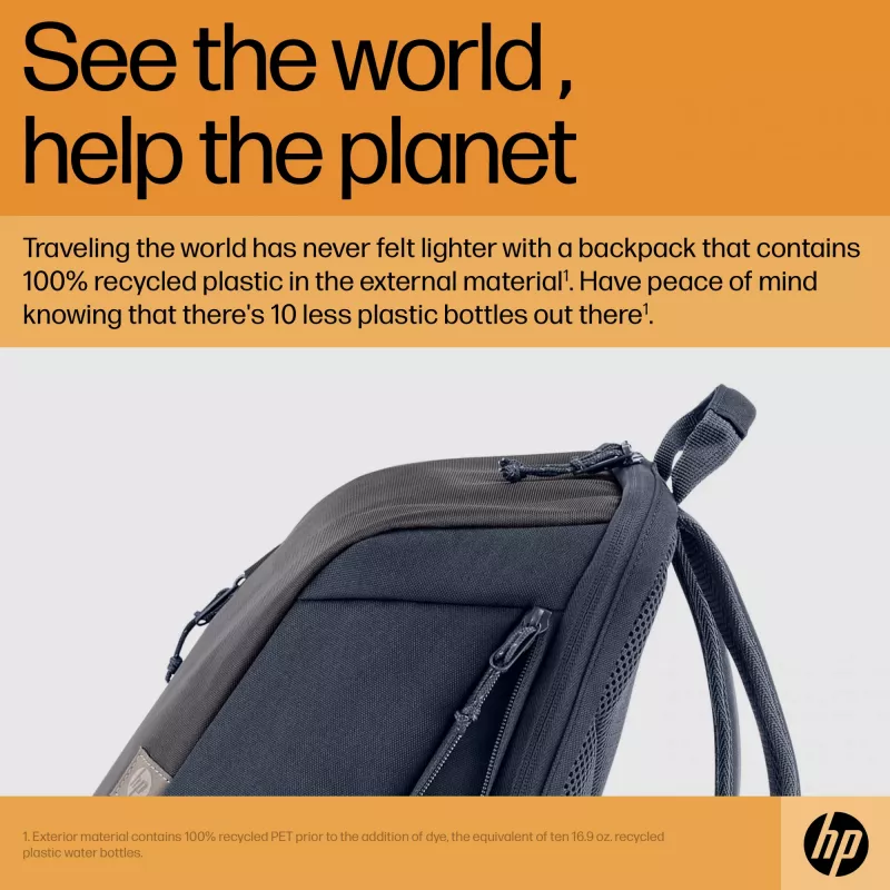 HP Travel 18 liitri 15.6 Iron hall sülearvuti seljakott