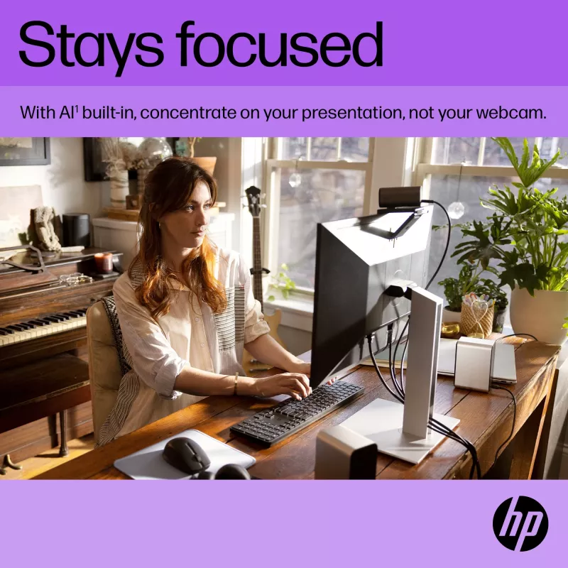 HP 325 FHD veebikaamera, äriklass, Windows 10, Windows 11, MacOS, 72 mm, 53,6 mm, 53,2 mm
