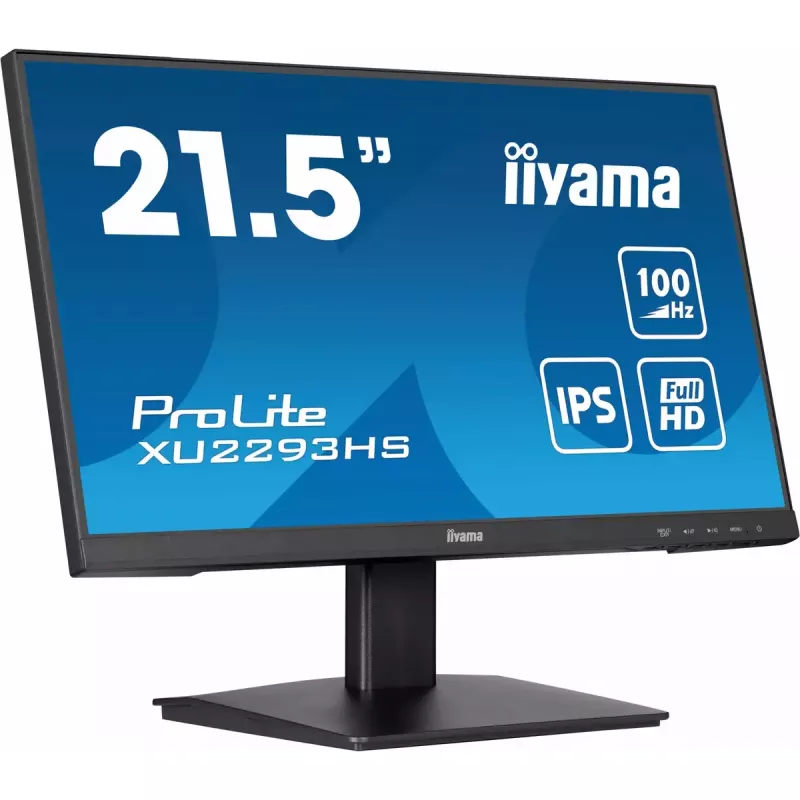 iiyama ProLite XU2293HS-B6 arvutimonitor 54,6 cm (21,5 tolli) 1920 x 1080 pikslit Full HD LED must