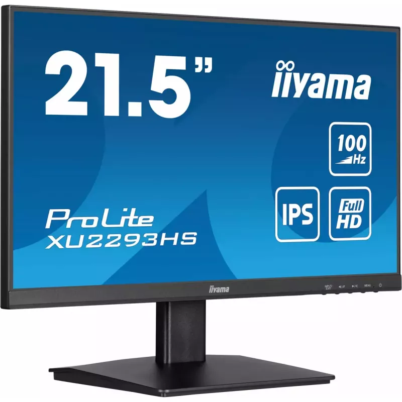 iiyama ProLite XU2293HS-B6 arvutimonitor 54,6 cm (21,5 tolli) 1920 x 1080 pikslit Full HD LED must