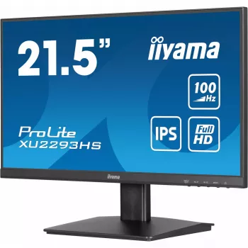 iiyama ProLite XU2293HS-B6 arvutimonitor 54,6 cm (21,5 tolli) 1920 x 1080 pikslit Full HD LED must
