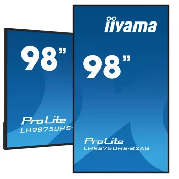 Digitaalne infokuva iiyama LH9875UHS-B2AG 97.5 tolli LED 4K Ultra HD 3840 x 2160