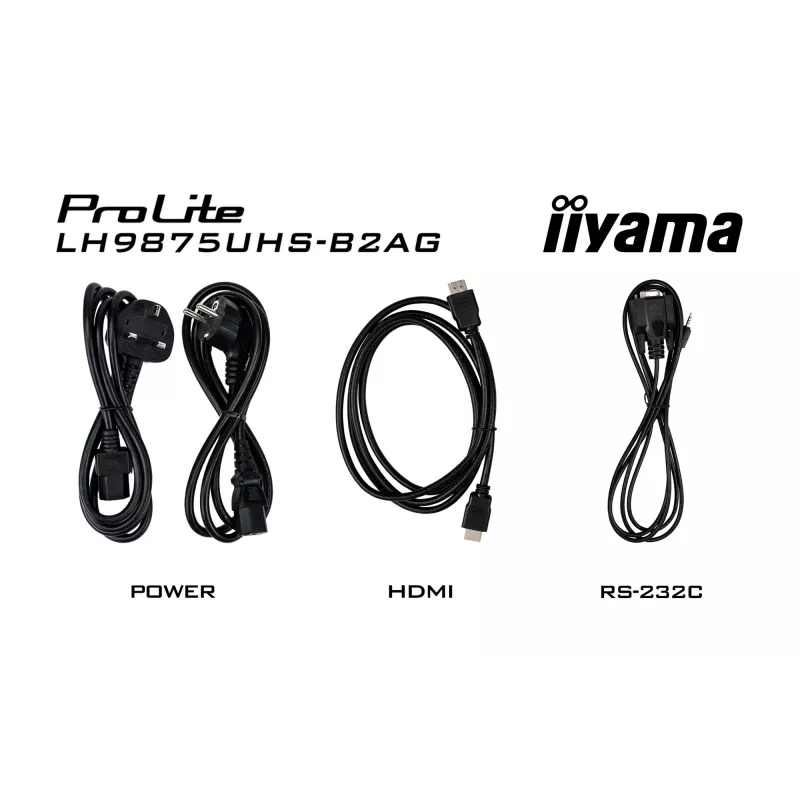 Digitaalne infokuva iiyama LH9875UHS-B2AG 97.5 tolli LED 4K Ultra HD 3840 x 2160
