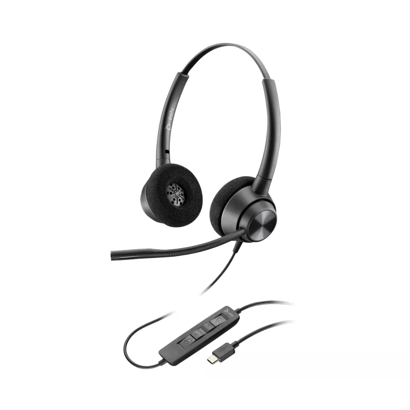 HP Poly EncorePro 320 Stereo USB-C Peakomplekt TAA