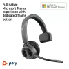 HP Poly Voyager 4310 Microsoft Teams sertifitseeritud USB-C kõrvaklapid + BT700 dongle