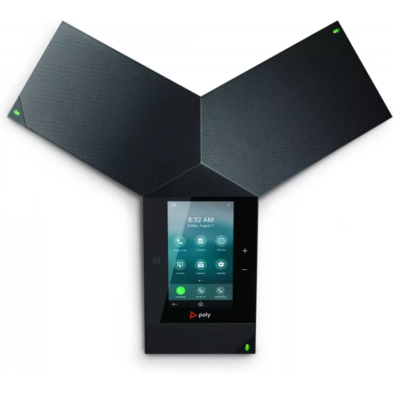 IP-konverentsitelefon POLY Trio 8800 PoE-toega 5-tolline ekraan
