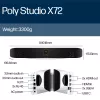 HP Poly Studio X72 kõik-ühes videovarras
